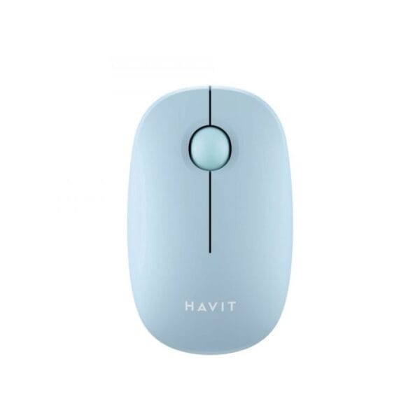 HAVIT MS57GT WIRELESS MOUSE - LIGHT BLUE